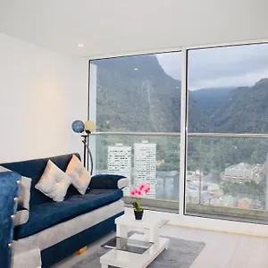 Apartamento Piso 41 Vip Hermosa Vista En Bogotá
